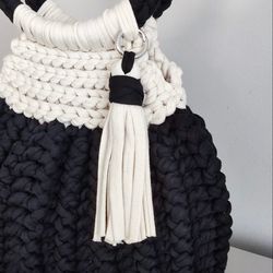 crochet summer bag, crochet bag, summer bag, handbag, handmade vintage bag