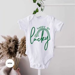 st patricks day bodysuit, irish toddler shirt, four leaf clover onesie, st patricks day gift, shamrock onesie, gift for