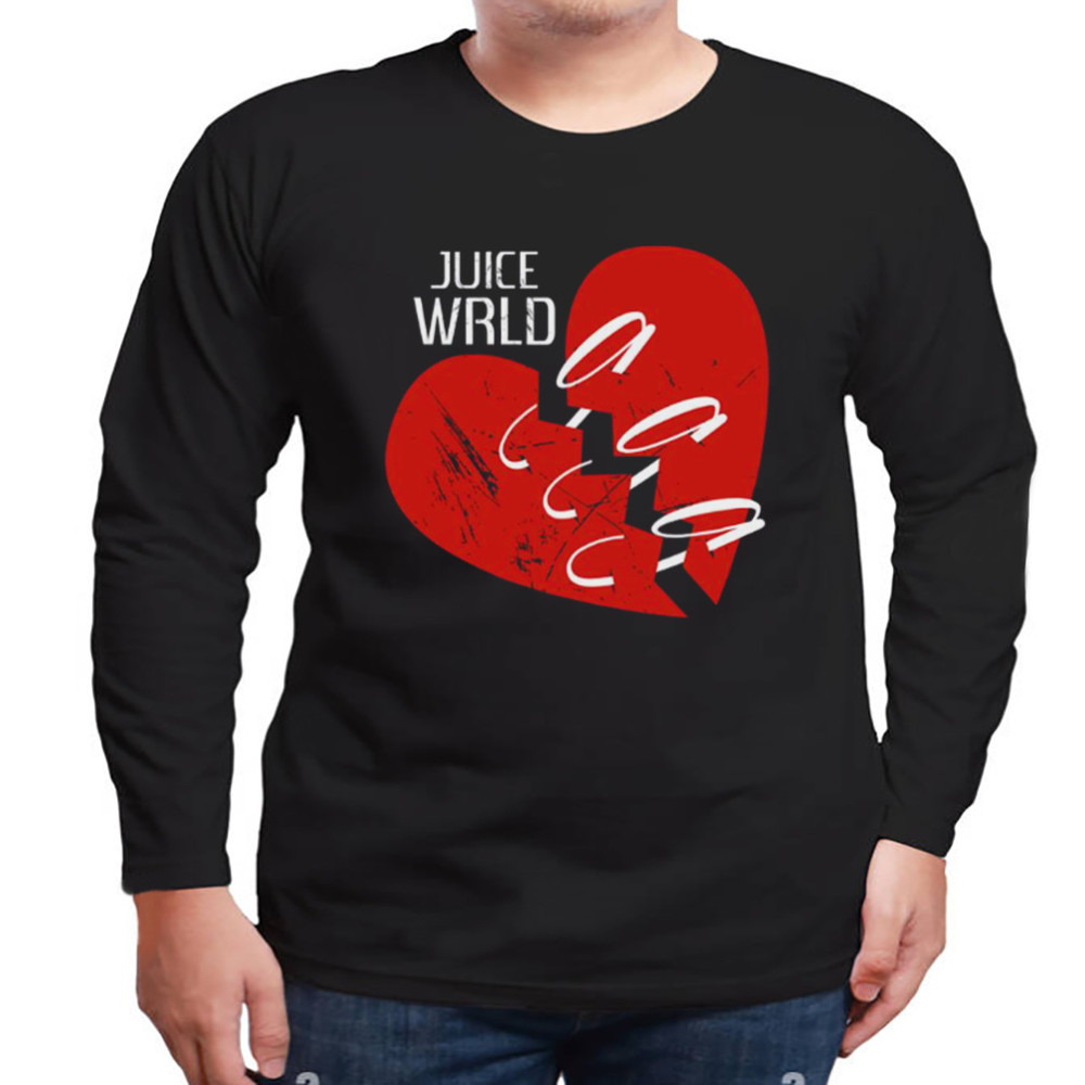 Red Heart Juice Wrld Shirt, Unisex Clothing, Shirt For Men Women, Graphic Design, Unisex Shirt
