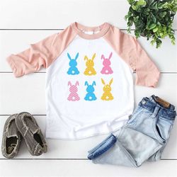 easter bunny onesie, kids easter gifts, kids easter shirts, easter bunny toddler shirts, cute easter baby bodysuit, happ