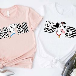 101 dalmatians pongo perdita dad and mom shirt