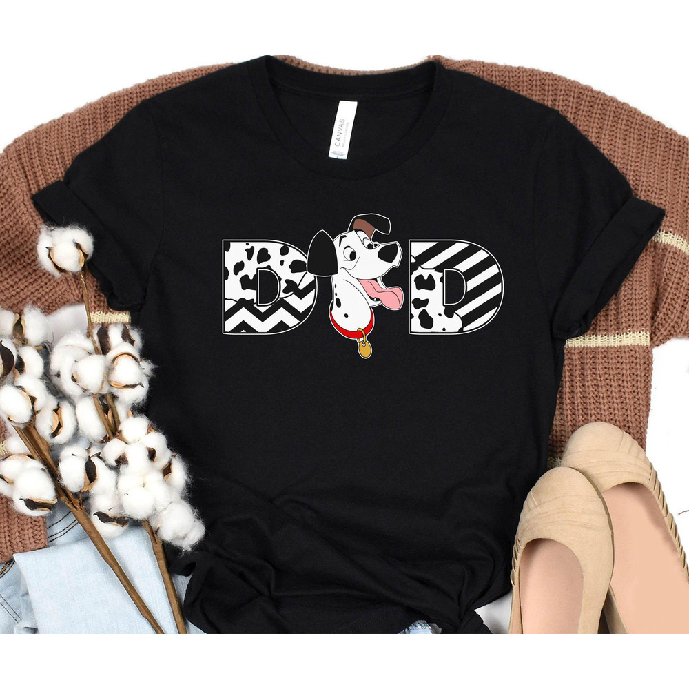 101 Dalmatians Pongo Perdita Dad And Mom Shirt Disney Dogs Matching T-shirt Father's Day Mother's Day Disneyland Trip Outfits - 4.jpg