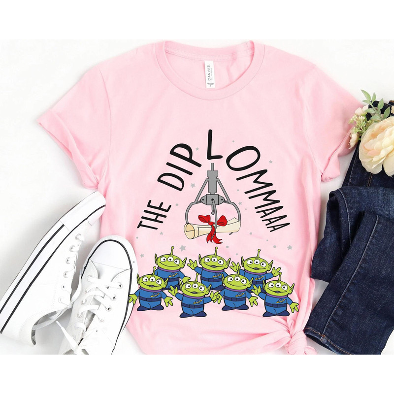 Aliens Toy Story The Diploma Graduated Shirt Disney Graduation T-shirt Class Of 2023 Shirt Funny Senior Shirt Disneyland Trip - 4.jpg