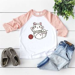 cute cat onesie, funny toddler shirt, cat bodysuit, cute gifts, kids cat shirt, retro cat tee, gift for mom, gift for h