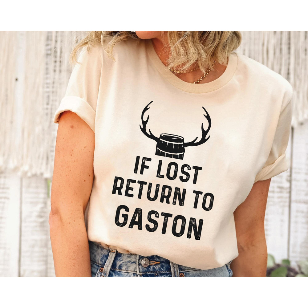 Beauty And The Beast If Lost Return To Gaston Shirt Disney Villains T-shirt Walt Disney World Disneyland Trip Funny Birthday Gift - 5.jpg