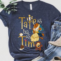 beauty and the beast tale as old as time shirt
