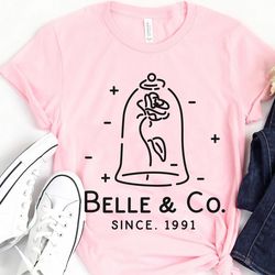 belle co since 1991 enchanted rose shirt / beau