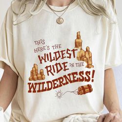 big thunder mountain railroad shirt / the wilde