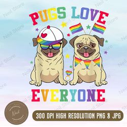 pug loves everyone png, lgbt pride slogan file png, proud to be lgbt community file, proud day png, rainbow letter, gay