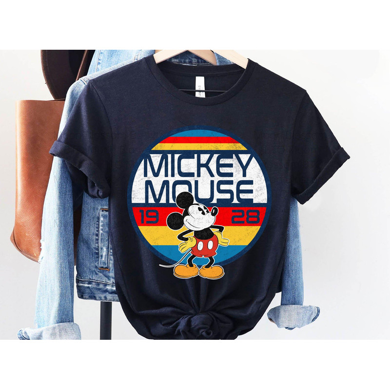 Classic Retro Mickey Mouse 1928 Shirt Disney Mickey T-shirt Disney Birthday Walt Disney World Magic Kingdom Disneyland Trip Outfits - 4.jpg