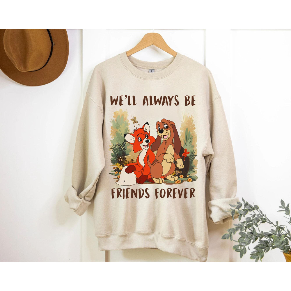 Copper And Todd Always Be Friends Forever Shirt The Fox And The Hound T-shirt Disney Best Friends Tee Disneyland Bestie BFF Matching - 3.jpg
