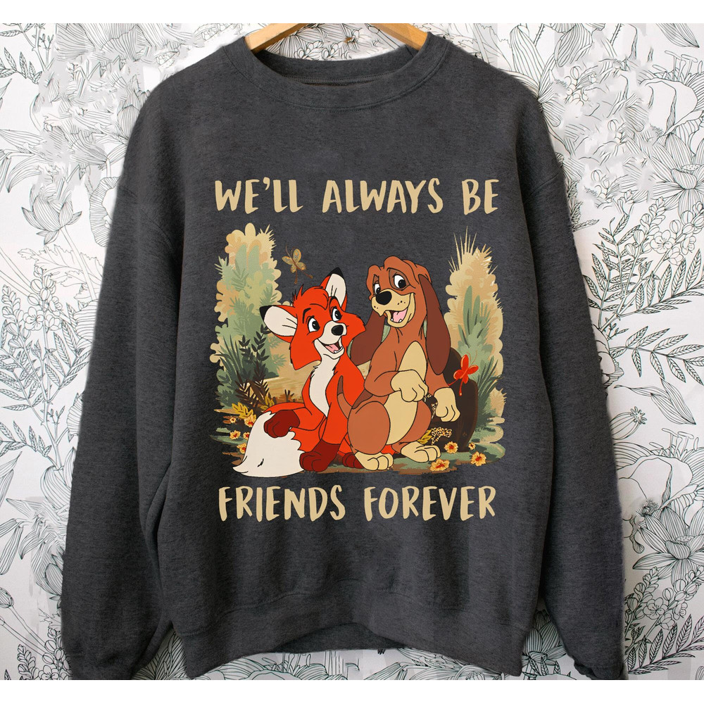 Copper And Todd Always Be Friends Forever Shirt The Fox And The Hound T-shirt Disney Best Friends Tee Disneyland Bestie BFF Matching - 4.jpg