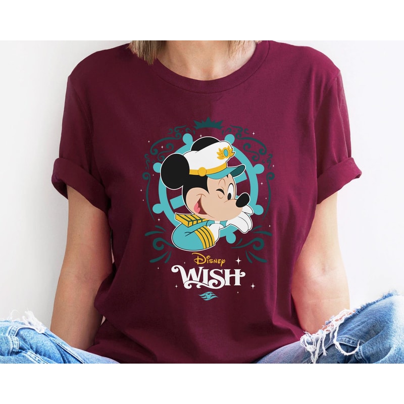 Cruise Mickey Mouse Disney Wish Shirt Cruise Line 25th Silver Anniversary At Sea T-shirt Disney Cruise Summer Trip Family Matching - 2.jpg