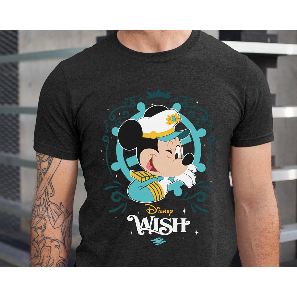 Cruise Mickey Mouse Disney Wish Shirt Cruise Line 25th Silver Anniversary At Sea T-shirt Disney Cruise Summer Trip Family Matching - 3.jpg