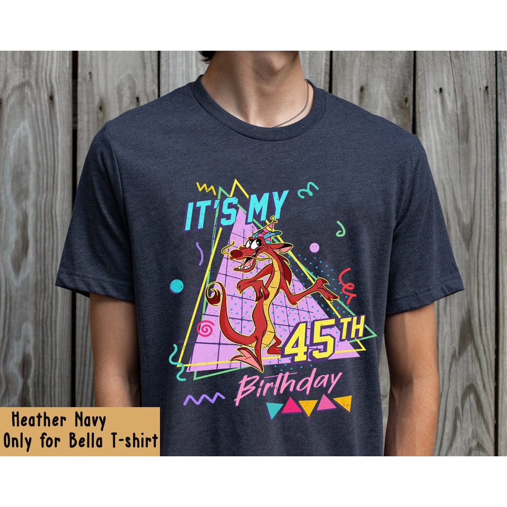 Custom Disney Mulan Mushu Birthday Matching T-shirt Personalized Disney Birthday Shirt Birthday Boy Girl Disney World Family Vacation - 5.jpg