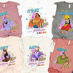 custom disney the emperors new groove birthday