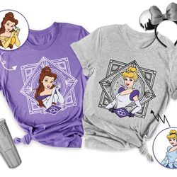 custom disney100 disney princess shirt / disney