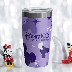 custom disney100 mickey mouse head purple tumbl