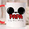 Custom Kids Name Mickey Mouse Papa Nana Coffee Mug Personalized Nickname Tumbler Father's Day Gift For Grandpa Cute Disney Gifts - 8.jpg