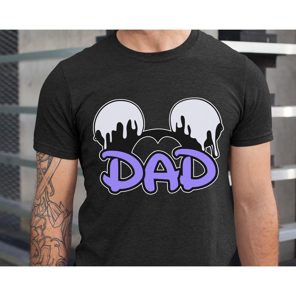 Custom Mom and Dad Disney 100 Years Of Wonder Shirt  Mommy Daddy Matching  Father's Day Gift For Dad  Disneyland 100th Anniversary Shirt - 2.jpg