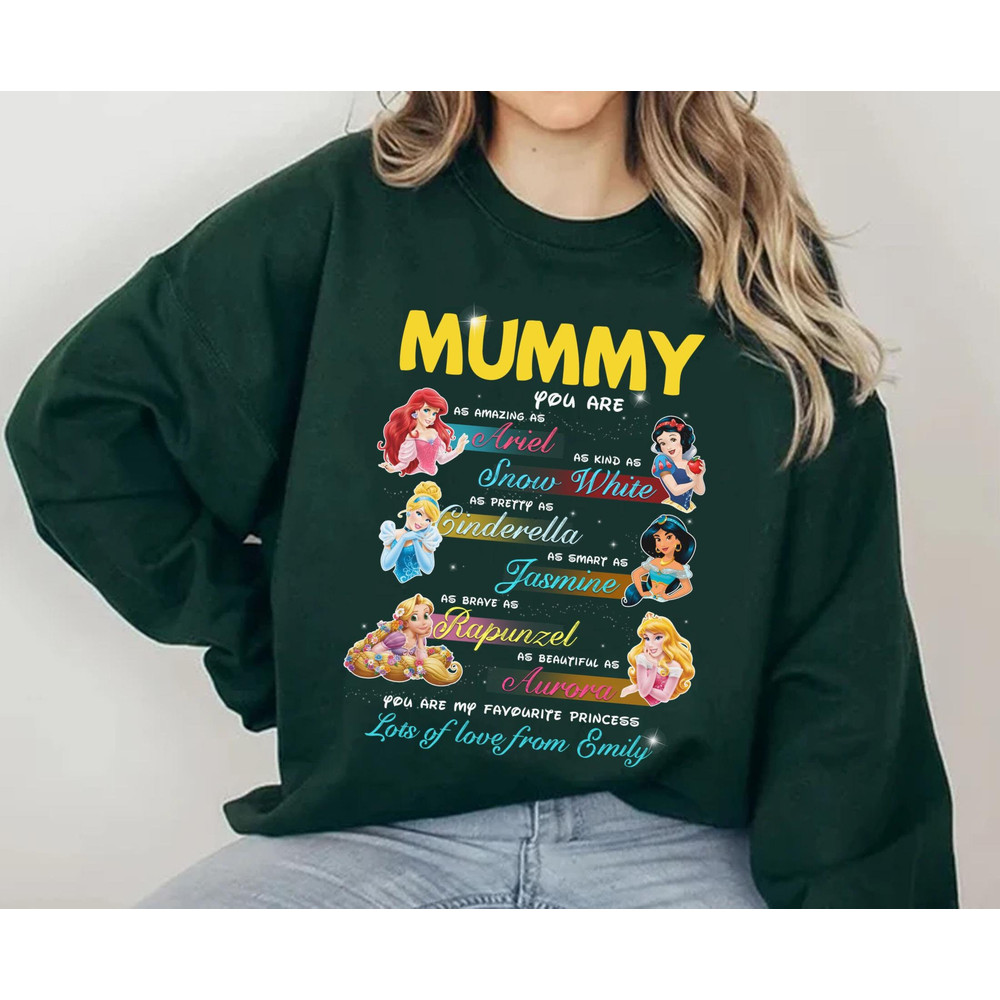 Custom Mommy You Are My Favorite Princess Shirt  Disney Mom T-shirt  Mother's Day Gift Ideas  Gift For Mom  Disneyland Trip Outfits - 3.jpg