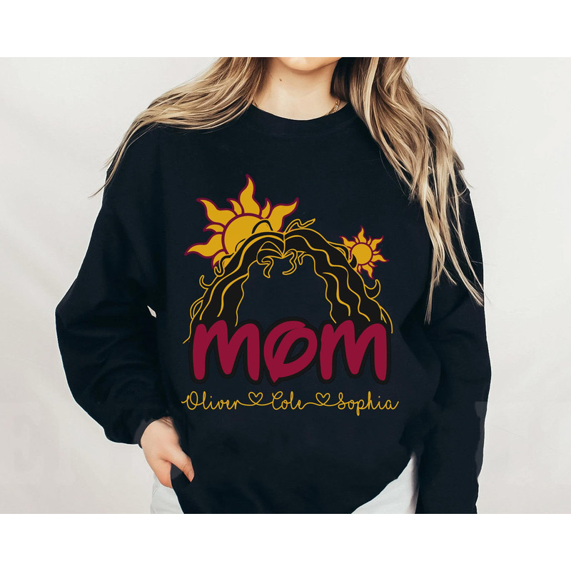 Custom Mother Gothel Tangled Disney Villains Mom Shirt Personalized Nickname Tee Mommy And Me Matching Mother's Day Gift Grandma Gift - 2.jpg