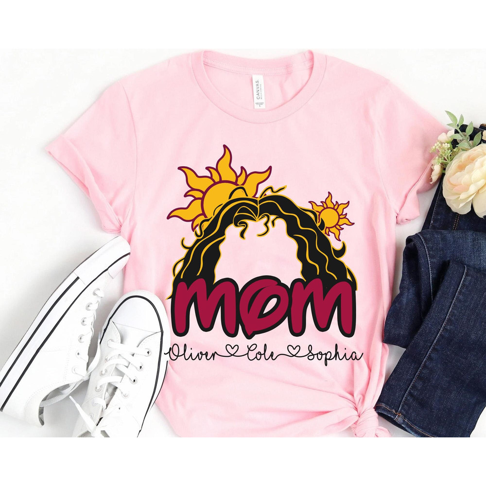 Custom Mother Gothel Tangled Disney Villains Mom Shirt Personalized Nickname Tee Mommy And Me Matching Mother's Day Gift Grandma Gift - 4.jpg