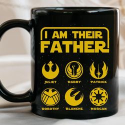 Custom Name I Am Their Father Star Wars Symbols
