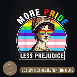 more pride less prejudice lgbt gay proud ally pride month png, digital download, file png