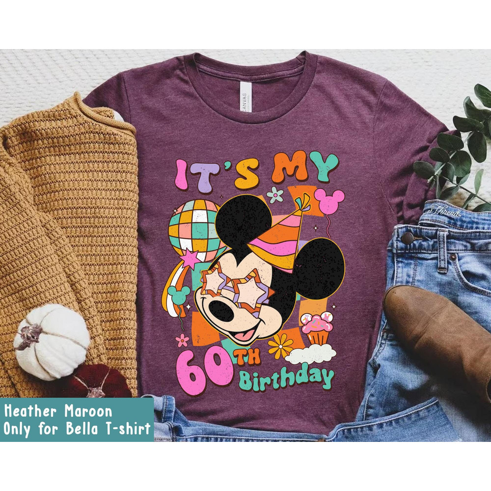Custom Retro 70s Mickey It's My Birthday Shirt  Personalized Disney Birthday Party T-shirt  Walt Disney World  Disneyland Trip Outfits - 4.jpg