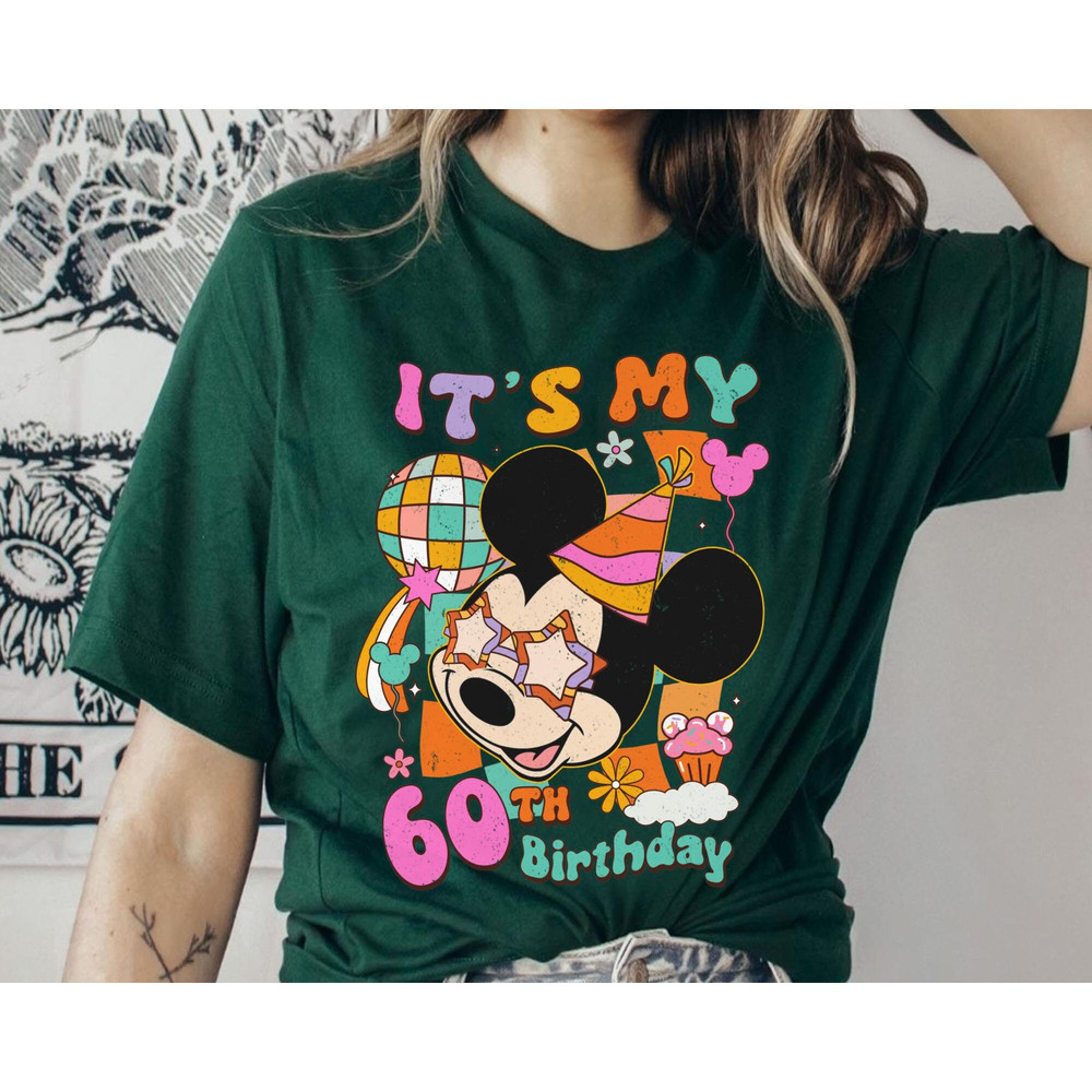 Custom Retro 70s Mickey It's My Birthday Shirt  Personalized Disney Birthday Party T-shirt  Walt Disney World  Disneyland Trip Outfits - 5.jpg