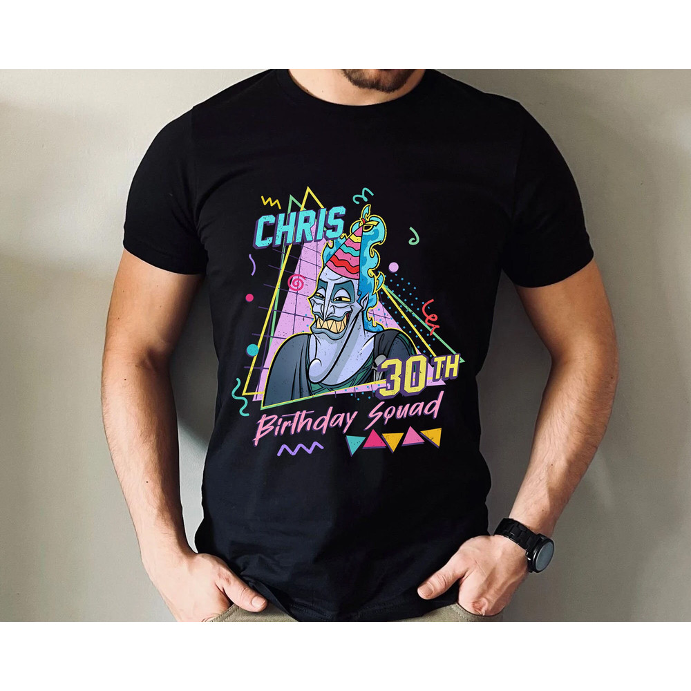 Custom Retro 90s Disney Hercules Birthday Matching T-shirt  Megara Hades Phil  Personalized Disney Birthday Shirt  It's My Birthday Tee - 5.jpg
