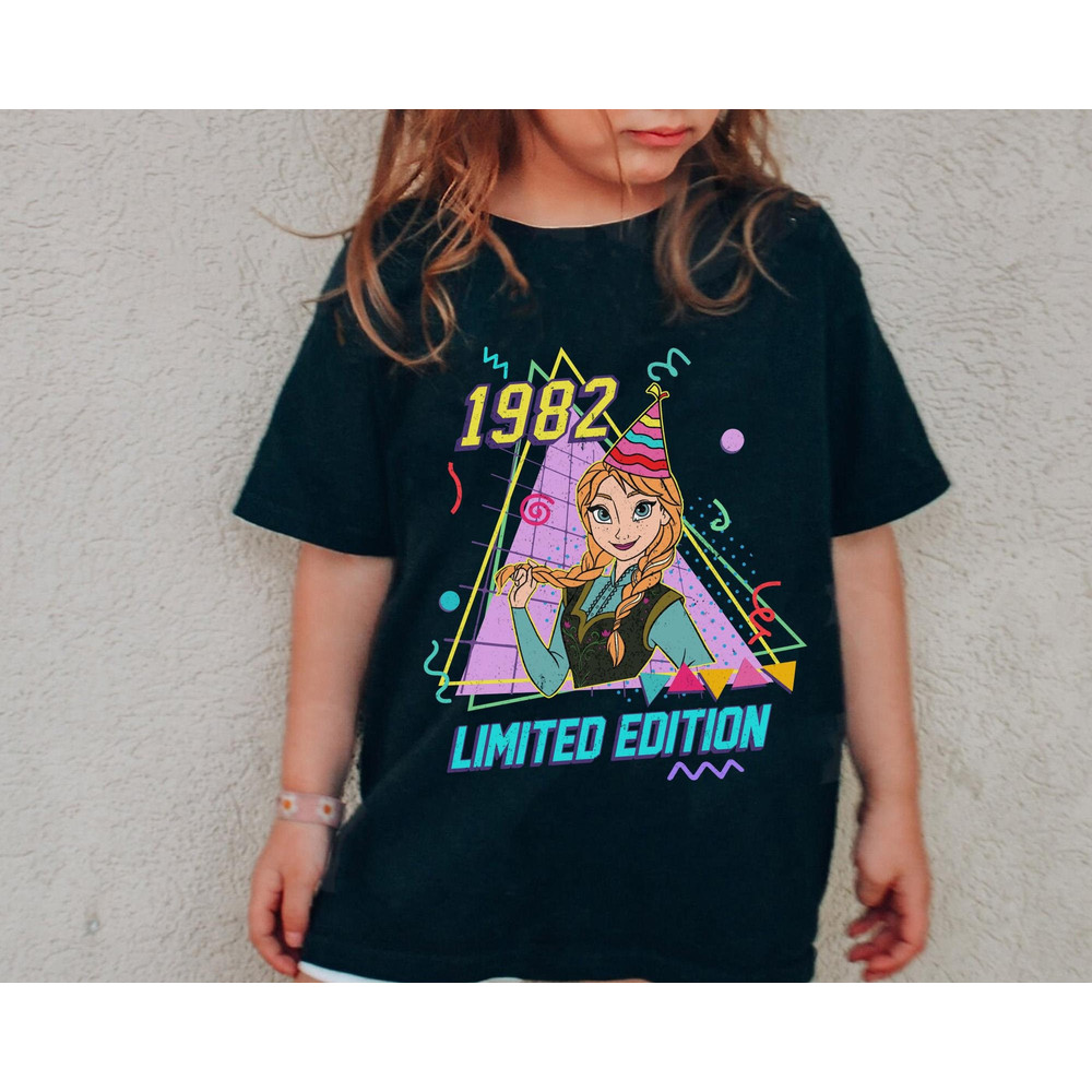 Custom Retro 90s Disney Princess Birthday Party Shirt  Cinderella Ariel Elsa Mulan  Personalized Disney Birthday Girl Tee Disneyland Trip - 5.jpg