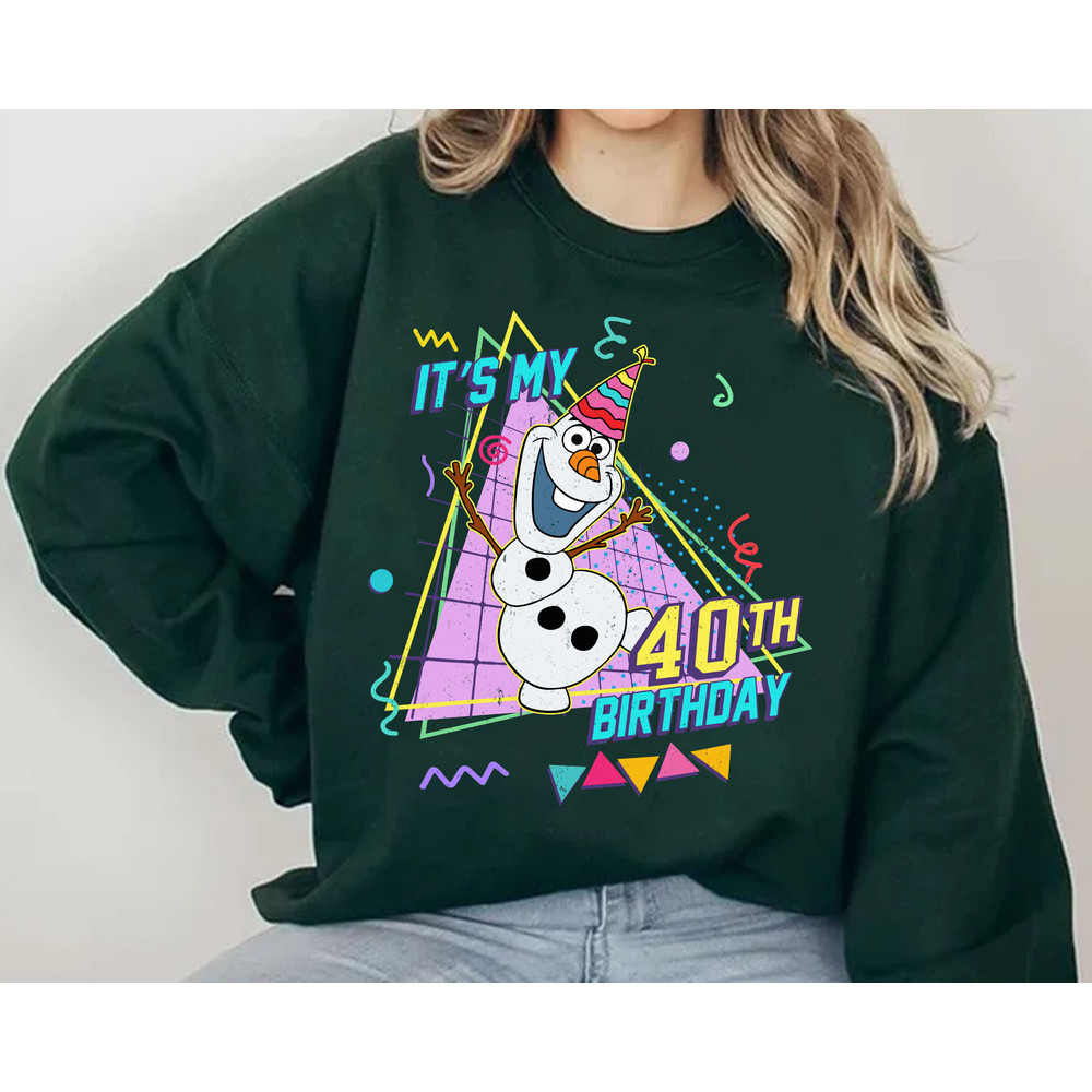 Custom Retro Disney Frozen Birthday Party T-shirt  Elsa Anna Olaf Sven Tee  Personalized Disney Birthday Shirt  Birthday Boy Girl Gift - 3.jpg