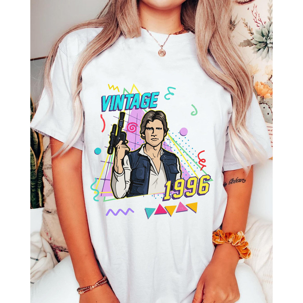 Custom Star Wars Birthday Party Shirt Han Solo Anakin Ahsoka Tano Personalized Birthday Tee May The 4th Be With You Galaxy's Edge Trip - 2.jpg