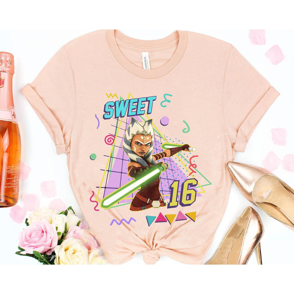 Custom Star Wars Birthday Party Shirt Han Solo Anakin Ahsoka Tano Personalized Birthday Tee May The 4th Be With You Galaxy's Edge Trip - 3.jpg