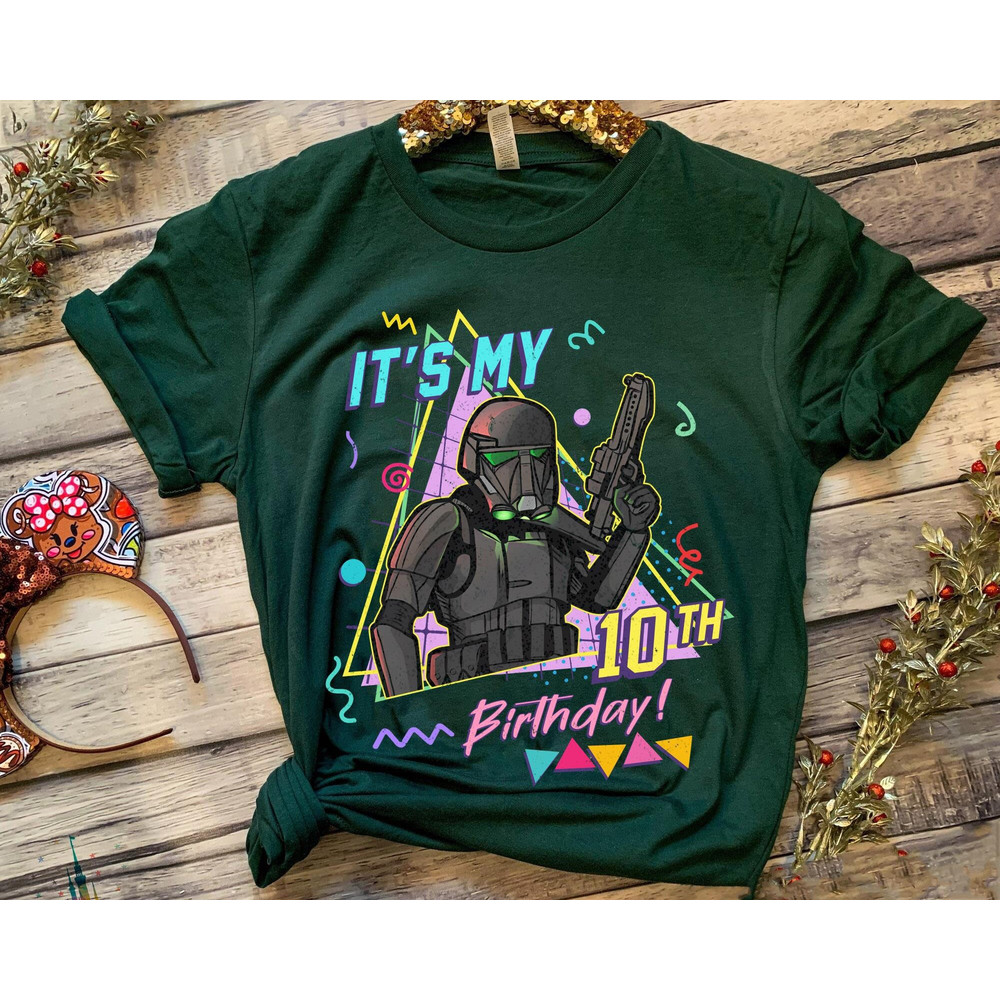 Custom Star Wars Birthday Party Shirt Han Solo Anakin Ahsoka Tano Personalized Birthday Tee May The 4th Be With You Galaxy's Edge Trip - 5.jpg