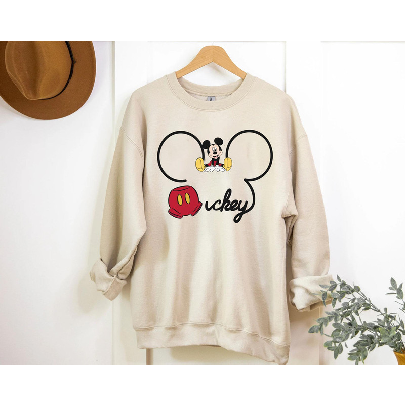 Cute Mickey Mouse Sweatshirt Mickey Walt Disney World Shirt Magic Kingdom Disneyland Trip Family Vacation Funny Holiday Gift - 1.jpg