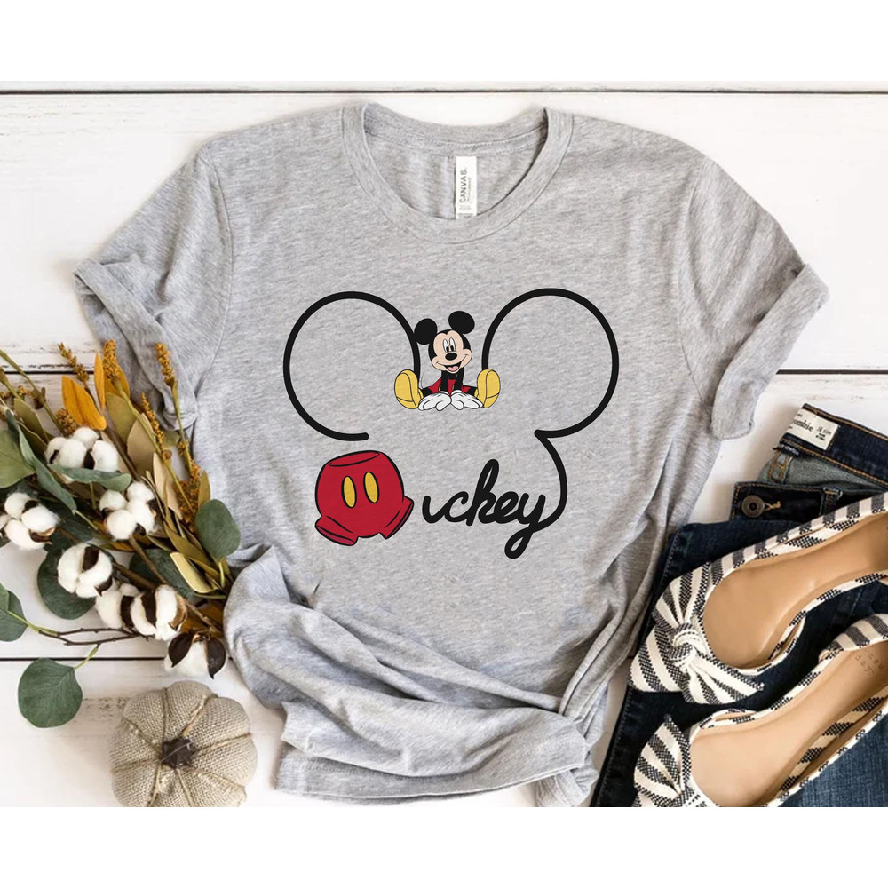 Cute Mickey Mouse Sweatshirt Mickey Walt Disney World Shirt Magic Kingdom Disneyland Trip Family Vacation Funny Holiday Gift - 2.jpg