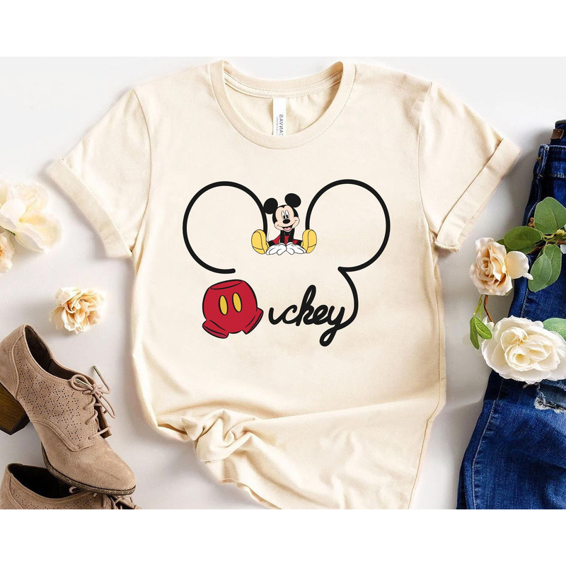 Cute Mickey Mouse Sweatshirt Mickey Walt Disney World Shirt Magic Kingdom Disneyland Trip Family Vacation Funny Holiday Gift - 3.jpg