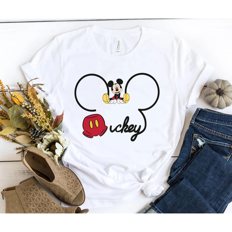 Cute Mickey Mouse Sweatshirt Mickey Walt Disney World Shirt Magic Kingdom Disneyland Trip Family Vacation Funny Holiday Gift - 4.jpg
