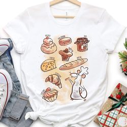 cute remy mouse chef watercolor shirt / ratatou