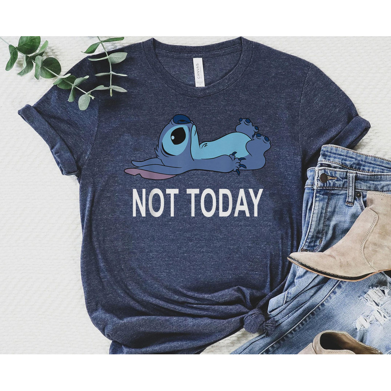 Cute Stitch Not Today Shirt Lilo & Stitch Jun 26th T-shirt Stitch Day 626 Tee Walt Disney World Trip Disneyland Outfits Funny Gift - 5.jpg