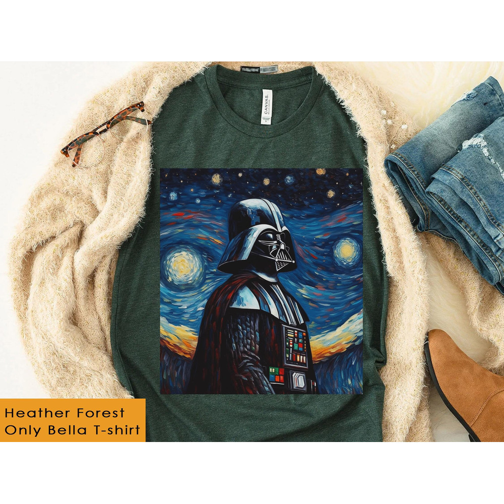 Darth Vader Starry Night Star Wars Shirt Star Wars Celebration May The 4th Be With You Galaxy's Edge Tee Walt Disney World Trip - 3.jpg