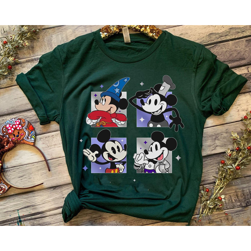 Disney 100 Years Of Wonder Mickey Through The Years Shirt Disney Platinum Celebration T-shirt Disney 100th Anniversary Disneyland Trip - 5.jpg
