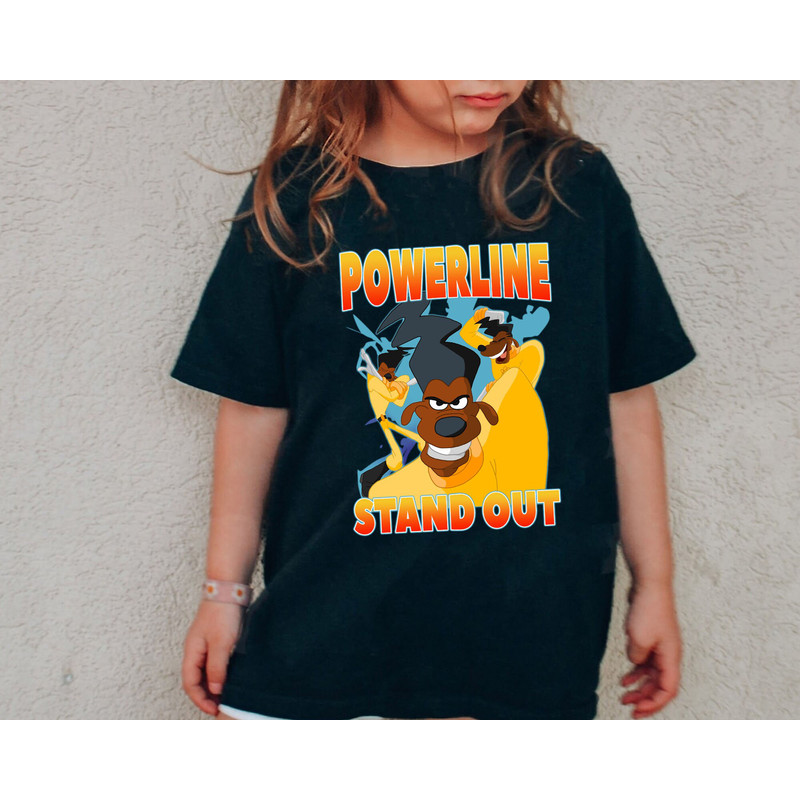 Disney A Goofy Movie Powerline Stand Out Tour Shirt Powerline Fanclub Tee Goofy Powerline Max Goof Disney Birthday Disneyland Trip - 3.jpg