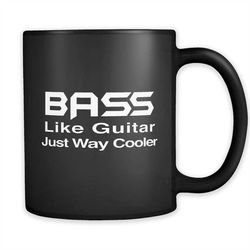 bass black mug, bass mugs, bass gifts, bass player mug, bass player gift, bassist mug, bassist gift, bass guitar mug, ba