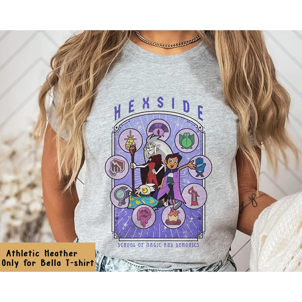 Disney Channel The Owl House Shirt Disney Hexside School Of Magic And Demonics T-shirt Disney Birthday Gift Ideas Walt Disney World - 2.jpg