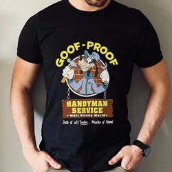 disney goofy mechanic dad shirt / goof-proof ha
