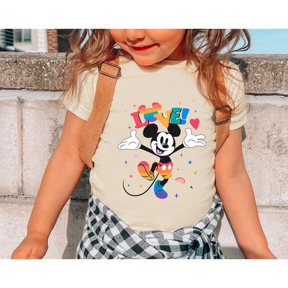 Disney LGBT Pride Mickey Love T-shirt Funny Disney Lgbt Rights Shirt Gay Lesbian Tee Rainbow Pride Month Walt Disney World Trip - 2.jpg